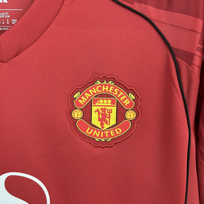 Camiseta Manchester United Local 2025/26 Versión Fan