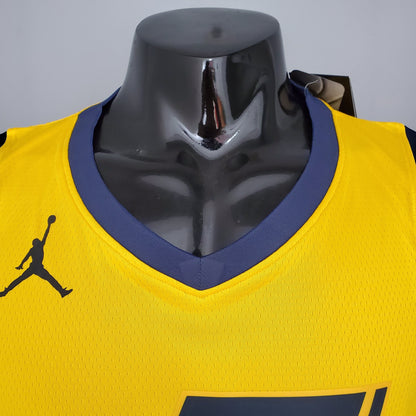 Camiseta Utah Jazz "Yellow Theme" Amarilla