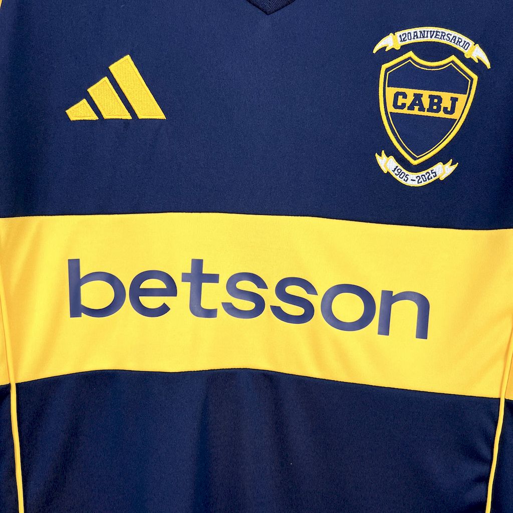 Camiseta Boca Juniors 120 Aniversario 2025/26 Versión Fan