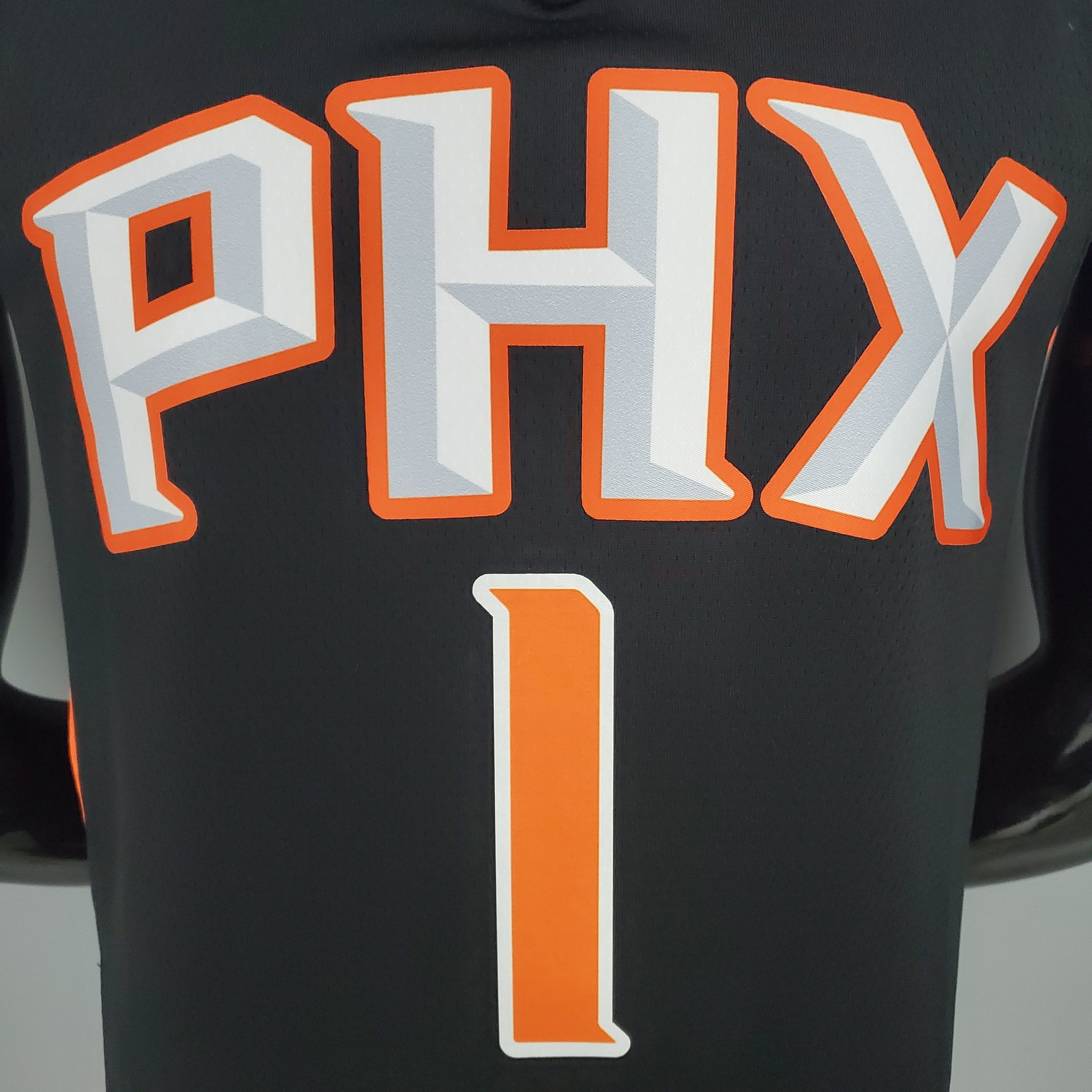 Phoenix Suns Camiseta Negra Clásica