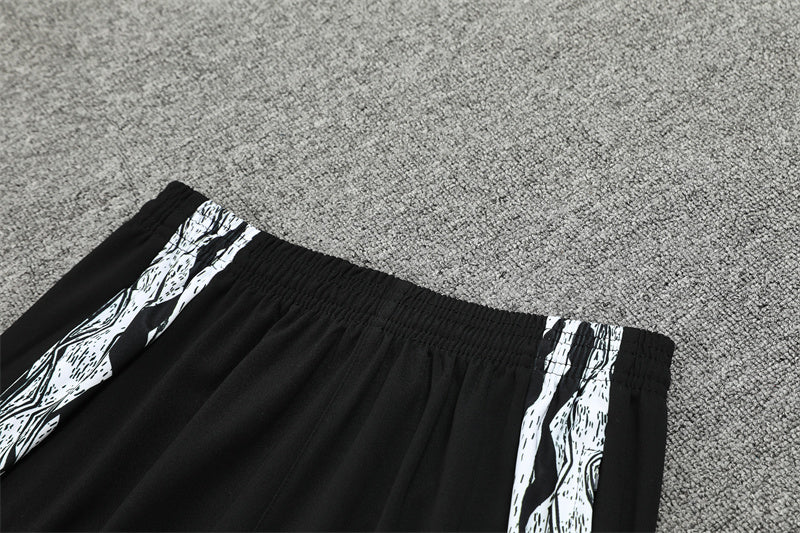 Buzo Completo con Cierre Arsenal Negro Rojo y Verde