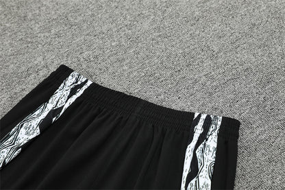 Buzo Completo con Cierre Arsenal Negro Rojo y Verde