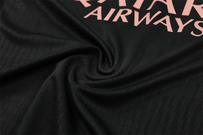 Buzo Completo PSG Negro Rosado Edición Jordan