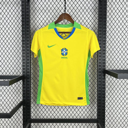 Camiseta Brasil Local 2025/26 Versión Mujer