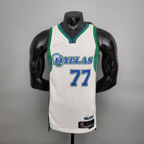 Camiseta Dallas Mavericks "City Edition" Blanco Verde