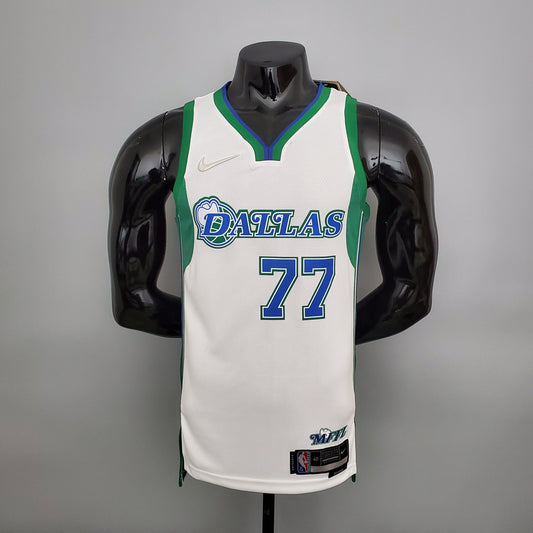Camiseta Dallas Mavericks "City Edition" Blanco Verde