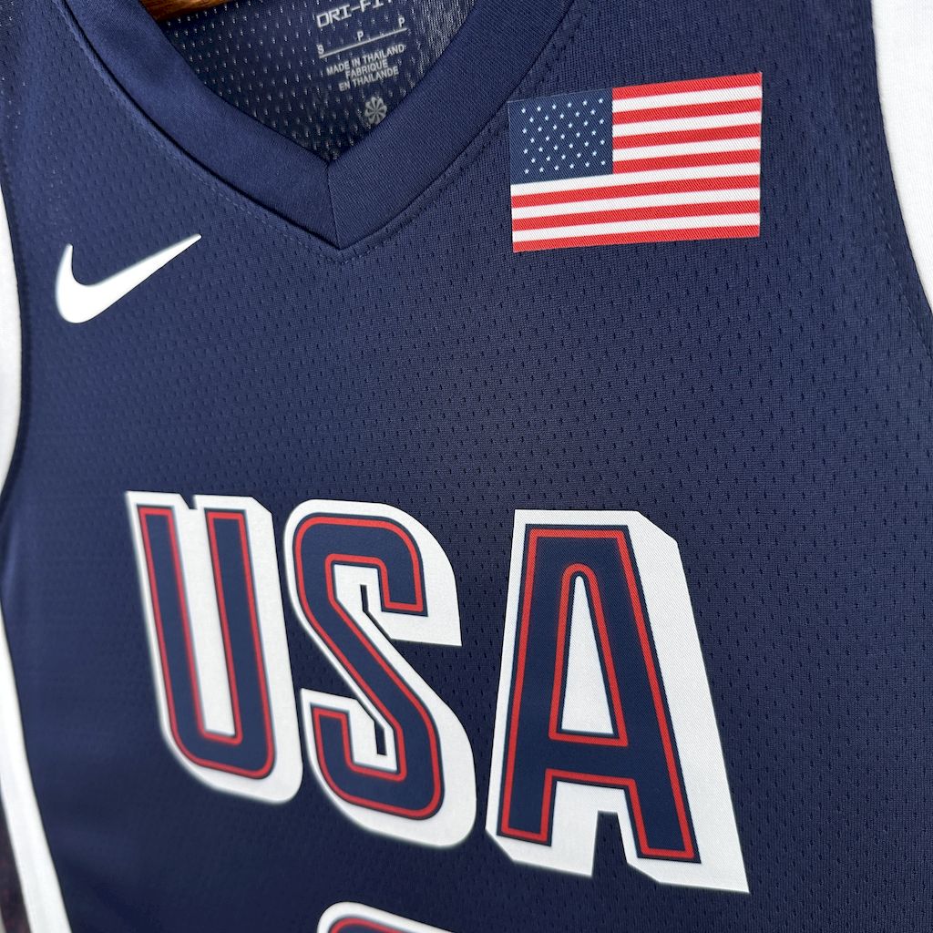 Camiseta Olimpic USA 2024 Visita NBA