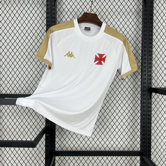 Camiseta Vasco da Gama Soporte Blanco 2025/26 Versión Fan