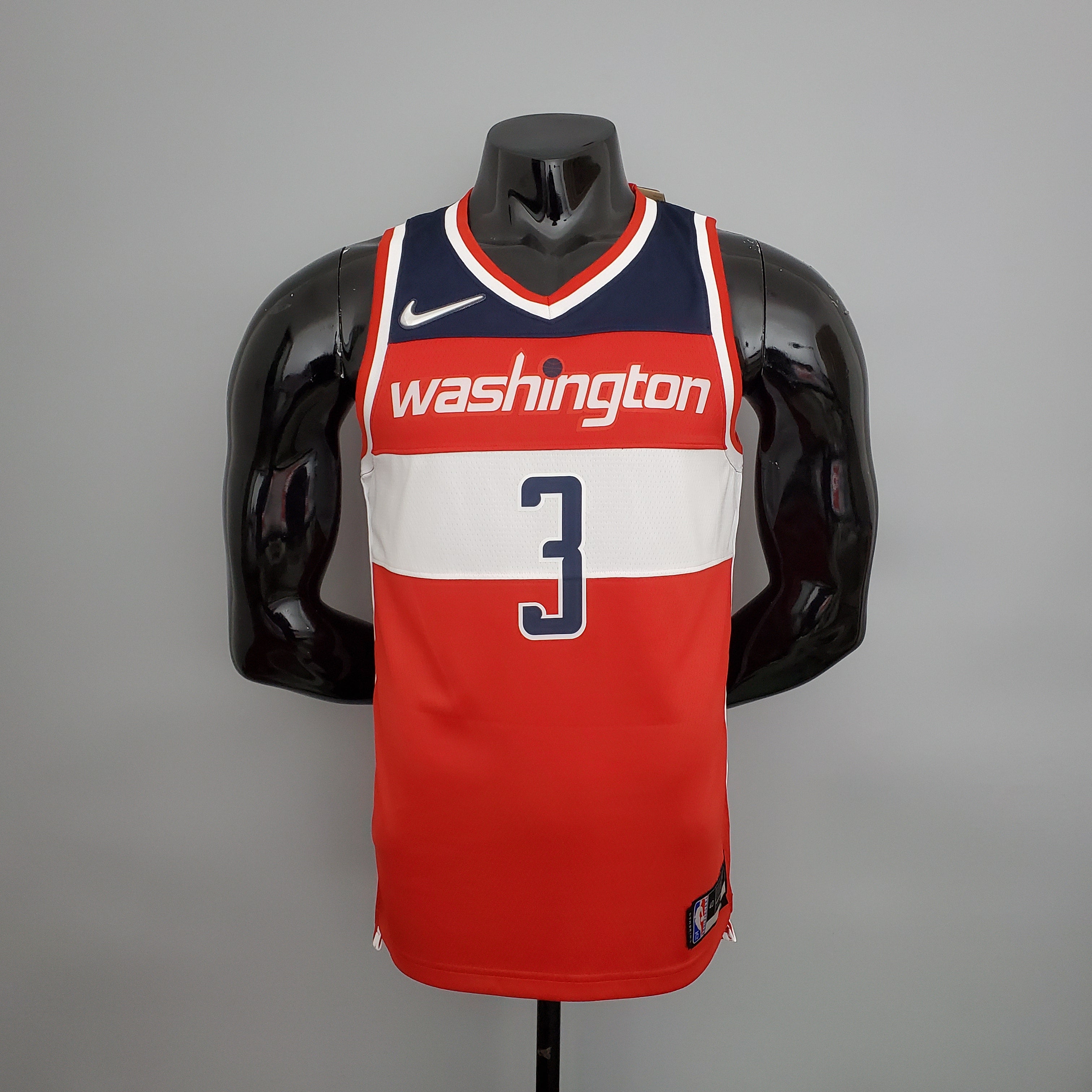 Washington Wizards Camiseta Azul Roja Clásica