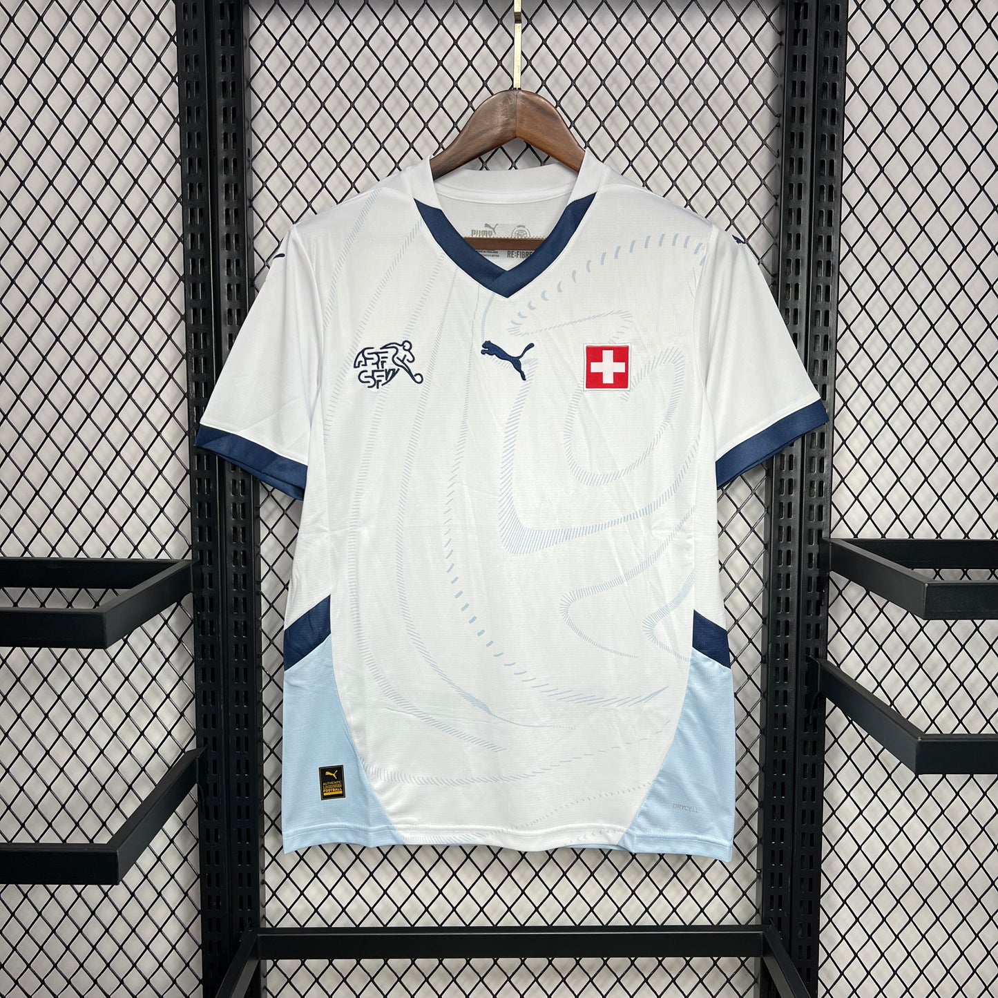 Camiseta Suiza Visita 2024 Versión Fan