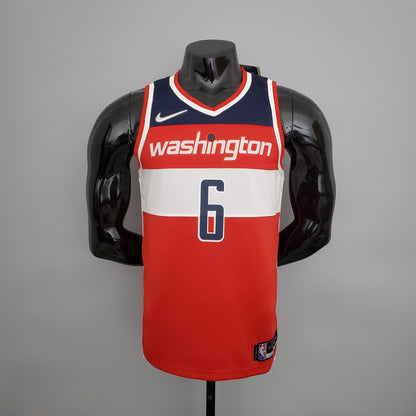 Camiseta Washington Wizards Camiseta Azul Roja Clásica
