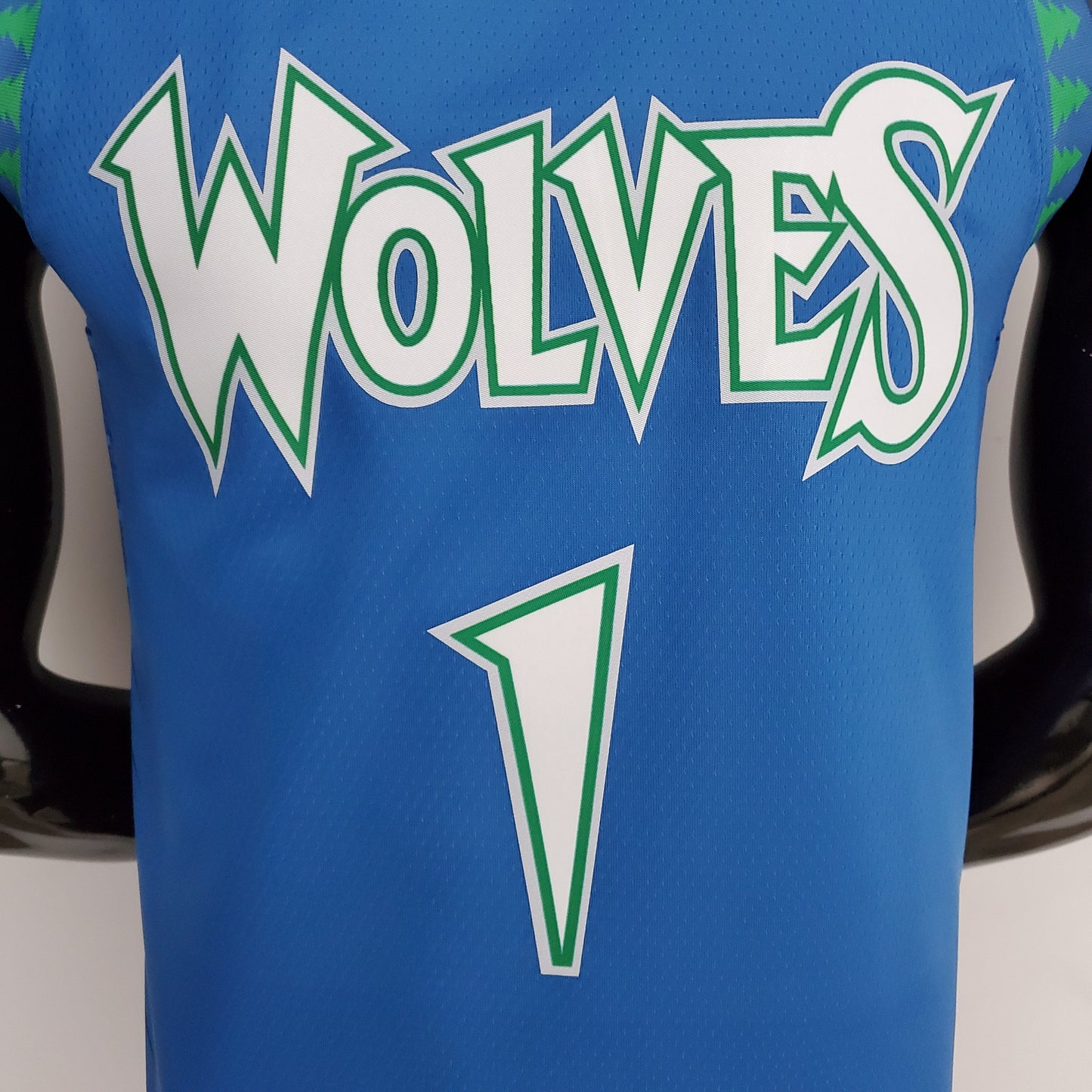 Camiseta Minnesota Timberwolves "City Edition" Azul