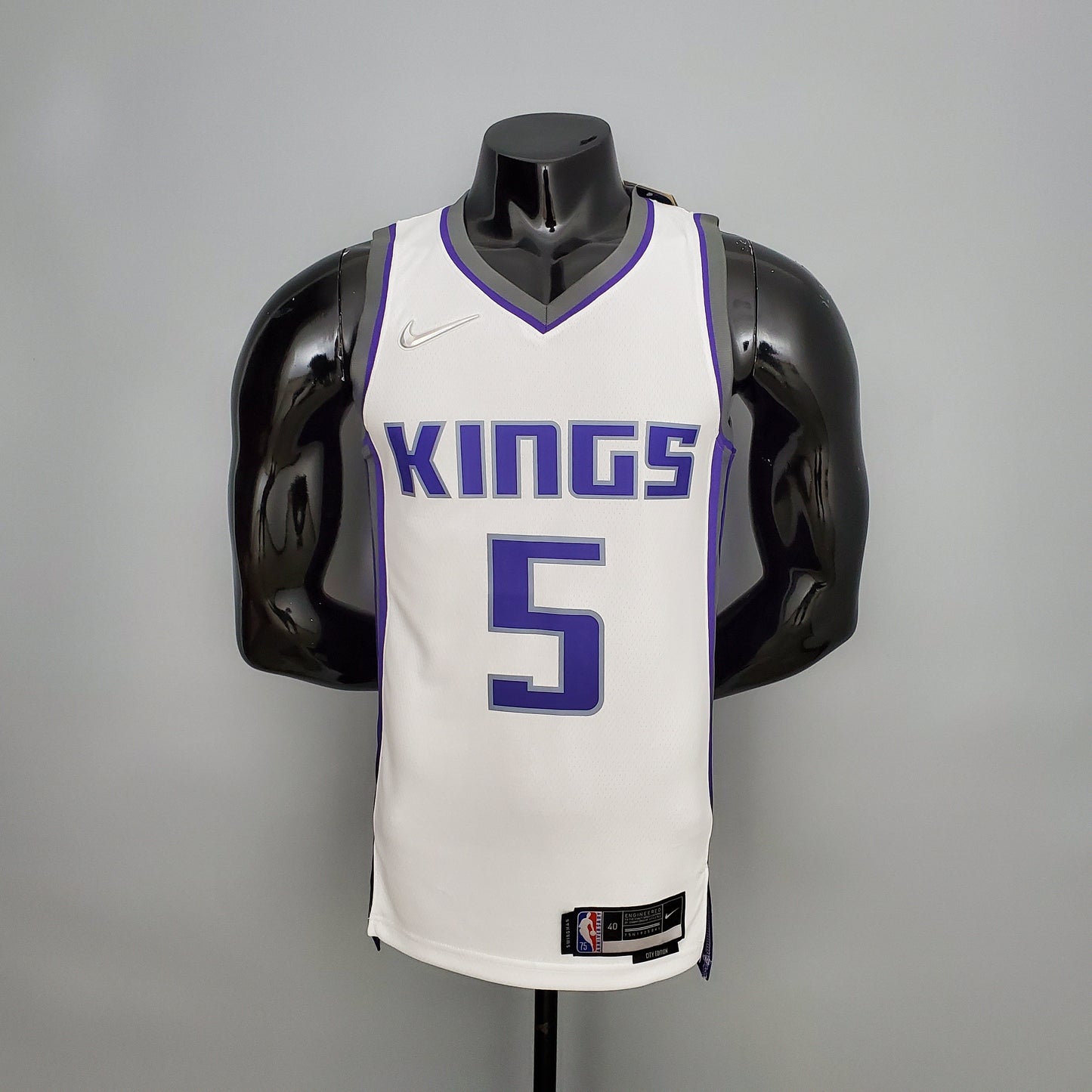 Camiseta Sacramento Kings Camiseta Blanca Clásica