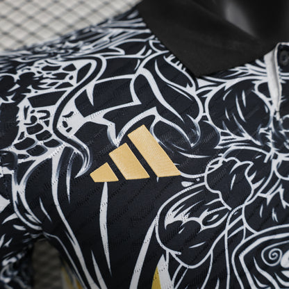 Camiseta Real Madrid "Yellow Black Dragon" 2024/25 Versión Jugador