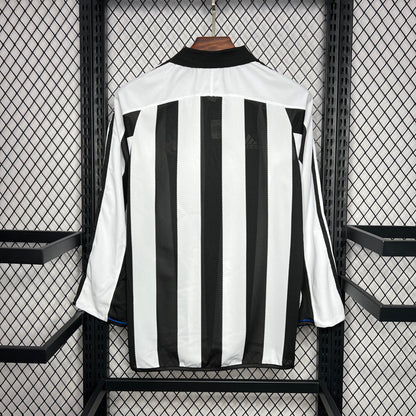 Camiseta Newcastle United Local Retro Manga Larga 2003/05