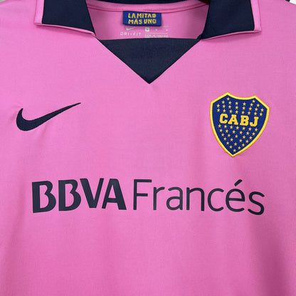 Camiseta Boca Juniors Visita Manga Larga Retro 2013/14 Versión Fan