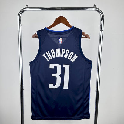 Camiseta Dallas Mavericks "Thompson" Jordan Azul 2021/22