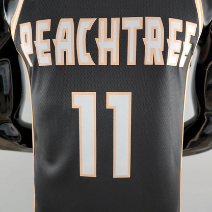 Camiseta Atlanta Hawks "PeachTree" Negra