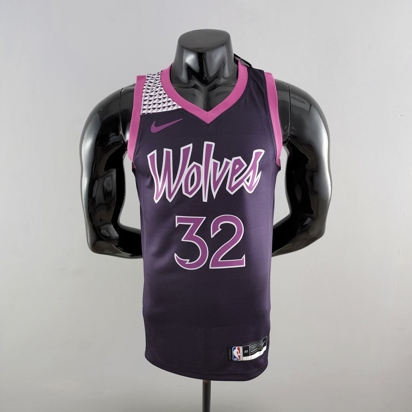 Camiseta Minnesota Timberwolves Camiseta Morada