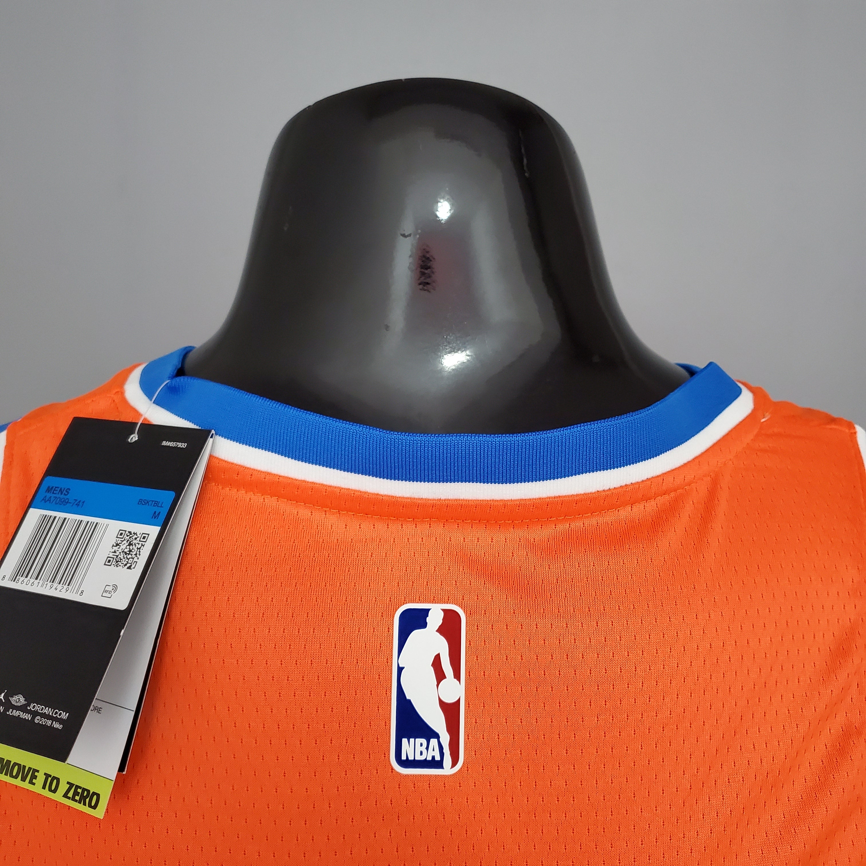 Oklahoma City Thunder "Orange Stripes" Naranjo