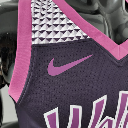 Camiseta Minnesota Timberwolves Camiseta Morada