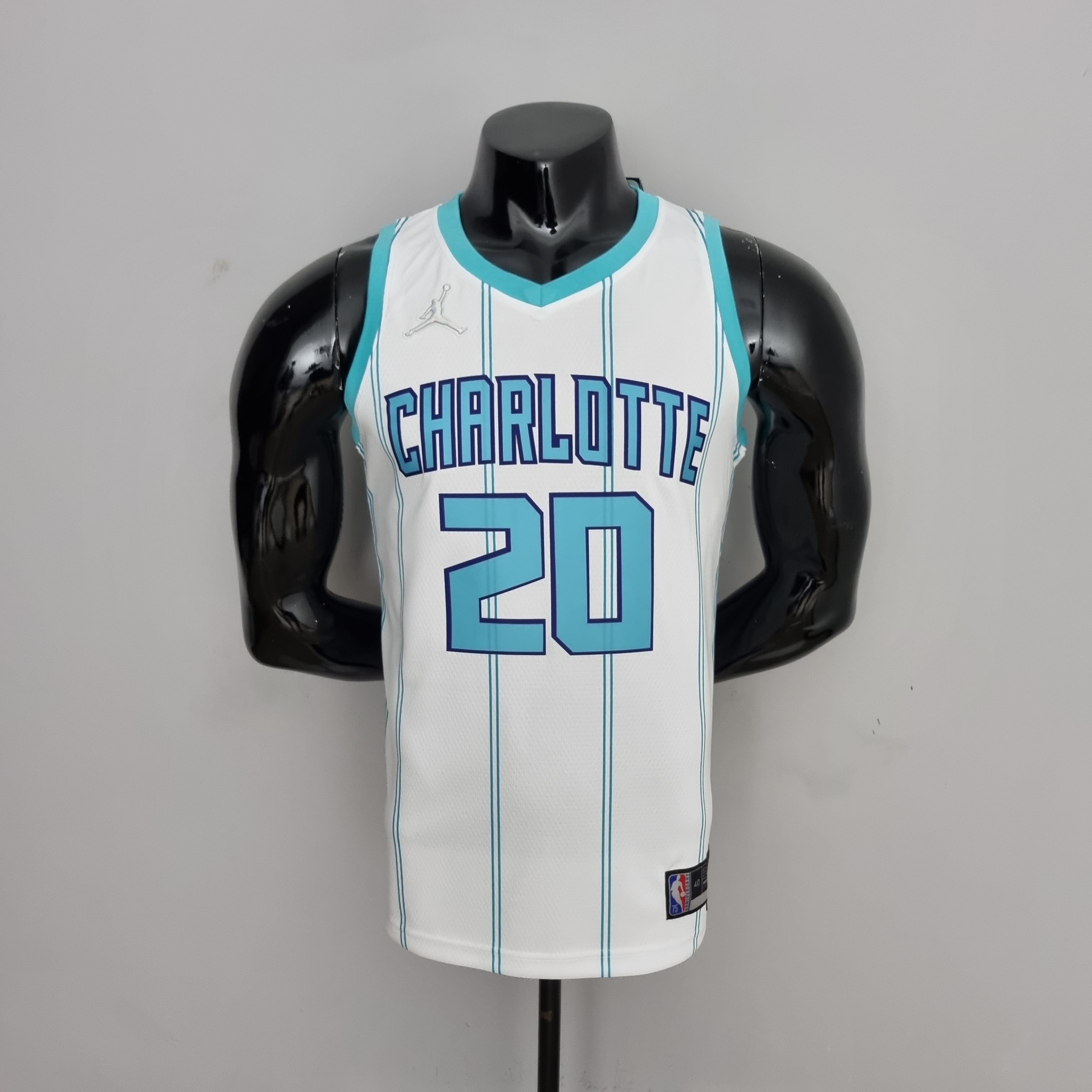 Charlotte Hornets Camiseta Clásica Blanca