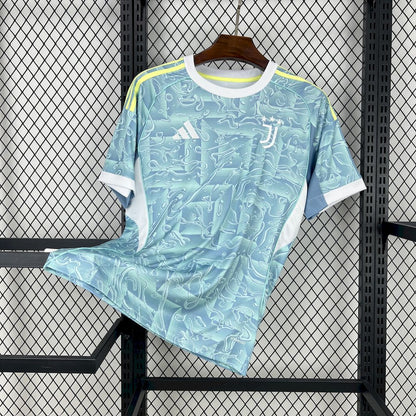 Camiseta Juventus Visita 2025/26 Versión Fan