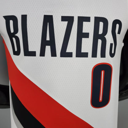 Camiseta Portland Trail Blazers Camiseta Blanca Clásica