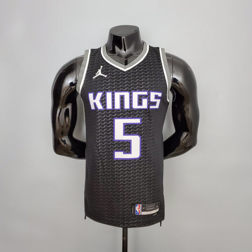 Camiseta Sacramento Kings Camiseta Negra Clásica