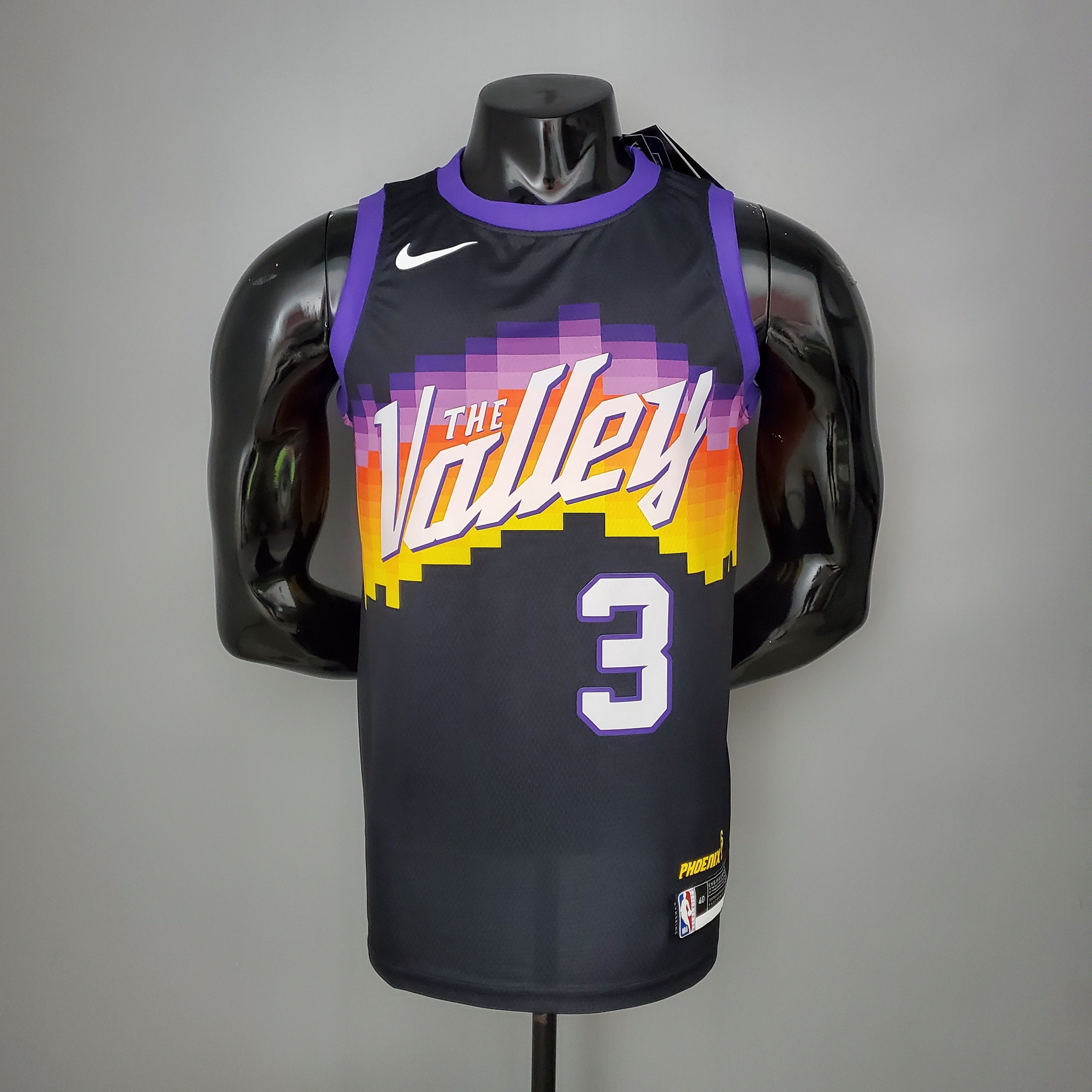 Phoenix Suns "The Valley - City Edition" Negra