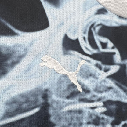 Camiseta Manchester City Edición Especial Negro y Azul 2025/26 Versión Fan