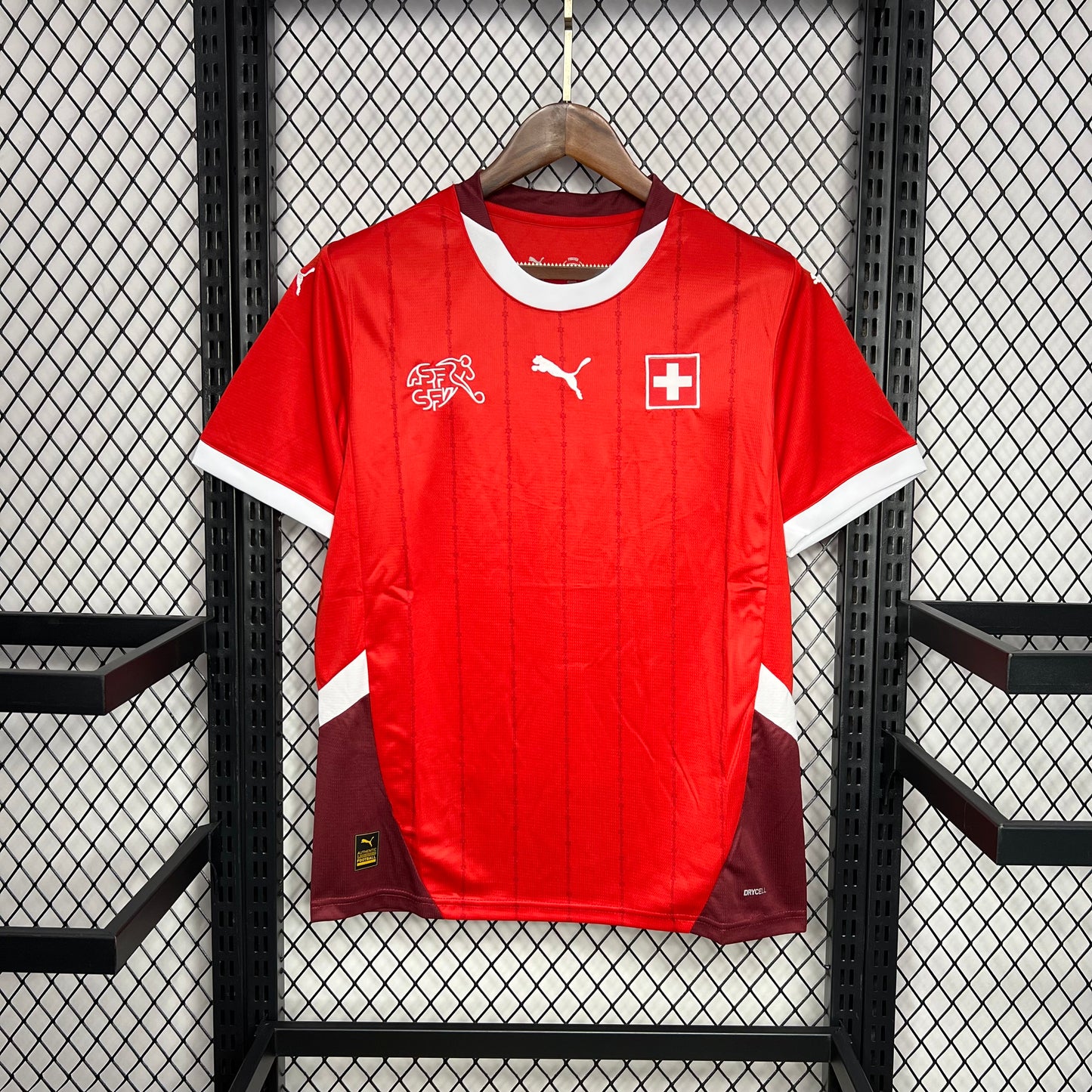 Camiseta Suiza Local 2024 Versión Fan