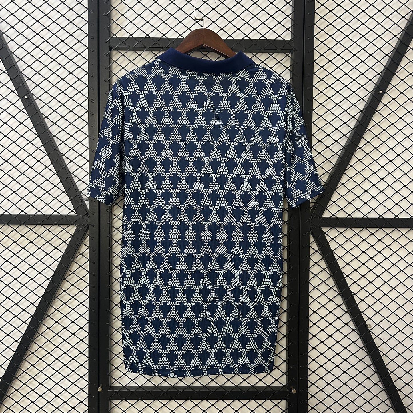 Camiseta Portugal Entrenamiento Azul 2025 Versión Fan