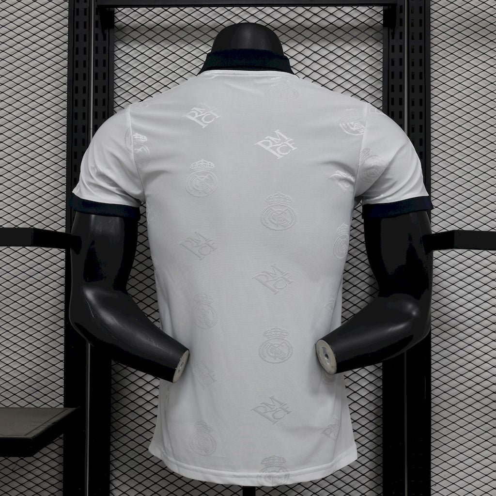 Camiseta Real Madrid Polo Blanco 2025/26 Versión Jugador