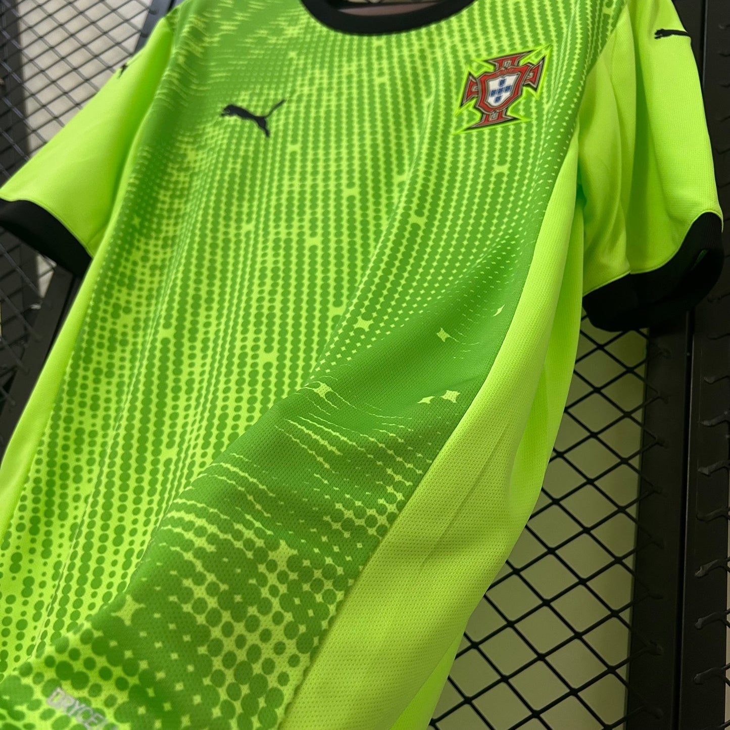 Camiseta Portugal Portero Verde 2025/26 Versión Fan
