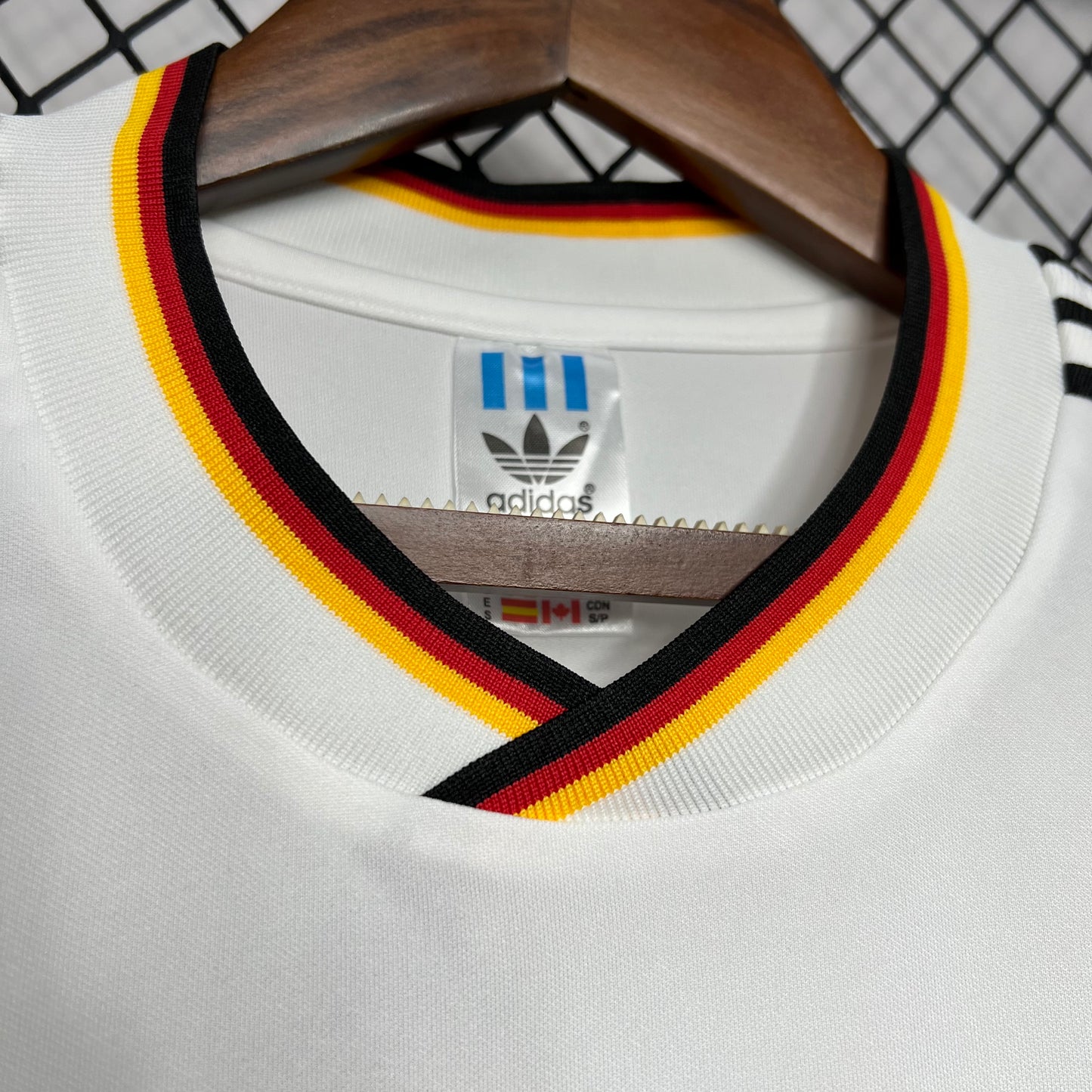 Camiseta Alemania Local Retro 1986