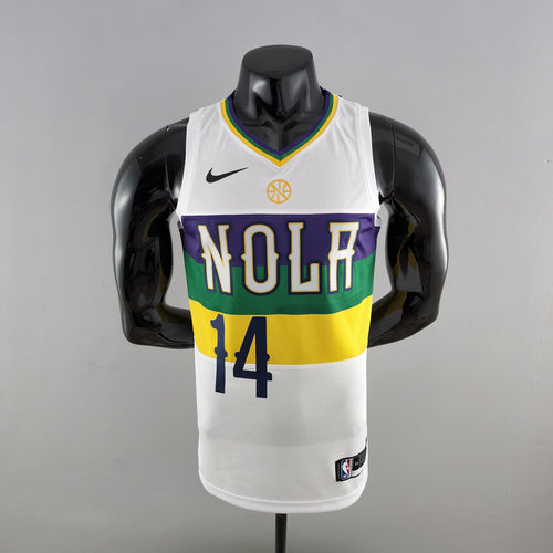 Camiseta New Orleans Pelicans "Urban Edition 2018" Blanca Verde