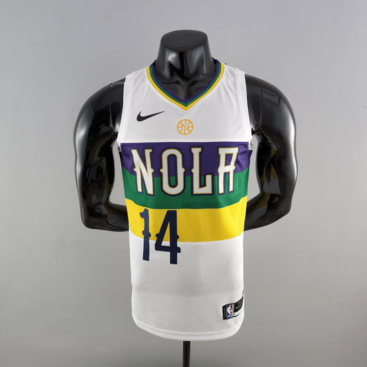 Camiseta New Orleans Pelicans "Urban Edition 2018" Blanca Verde