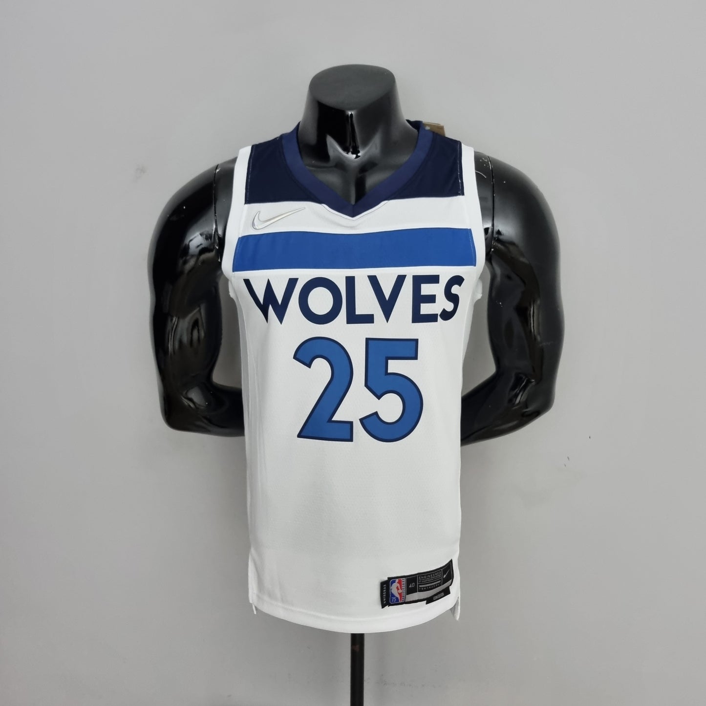 Camiseta Minnesota Timberwolves Camiseta Blanca Clásica