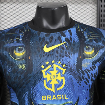 Camiseta Brasil "Edición Especial Leopardo" 2024 Versión Jugador