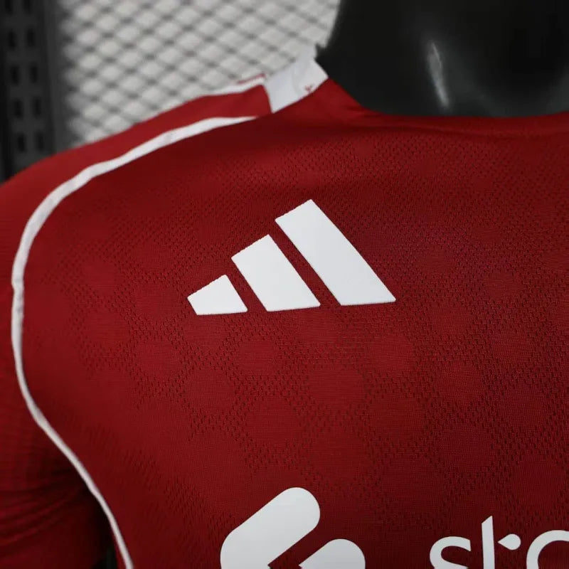 Camiseta Liverpool Local 2025/26 Versión Jugador