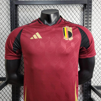 Camiseta Bélgica Local 2024 Versión Jugador