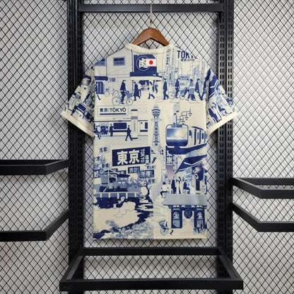 Camiseta Japón Edición Especial "Tokio Crema" 2024 Versión Fan
