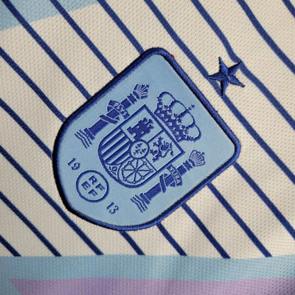 Camiseta España Portero Celeste 2024 Versión Fan