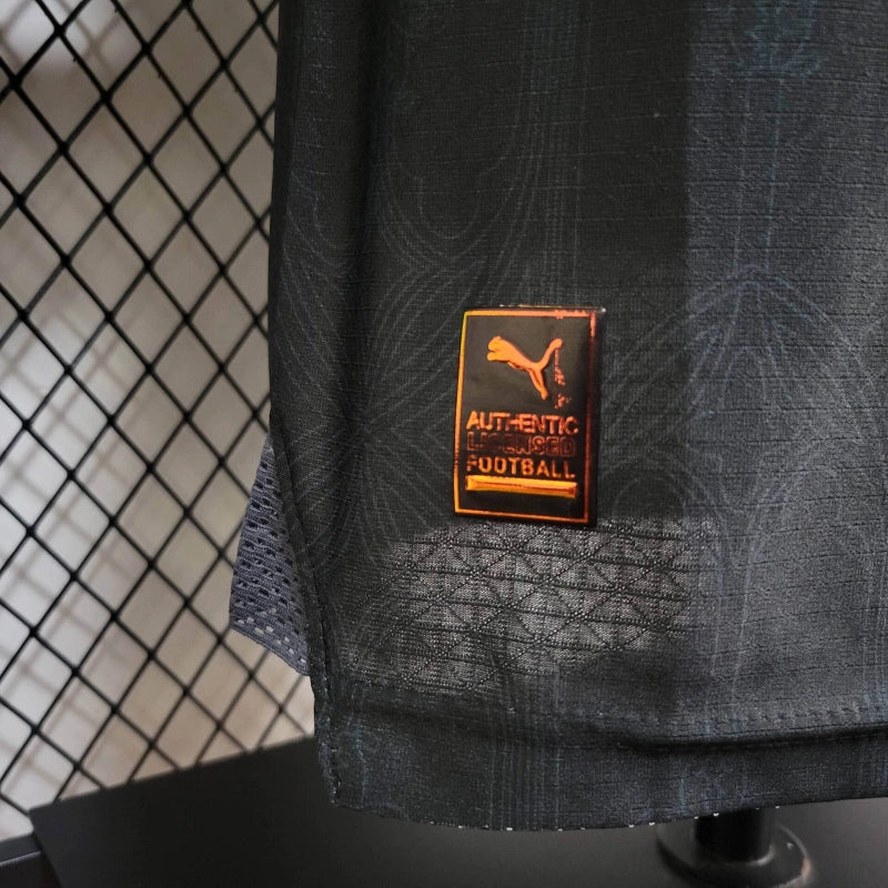 Camiseta AC Milán "Pleasures" Negra 2023/24 Versión Jugador