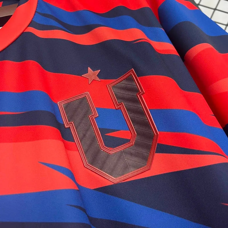 Camiseta Universidad de Chile Entrenamiento 2025/26 Versión Fan