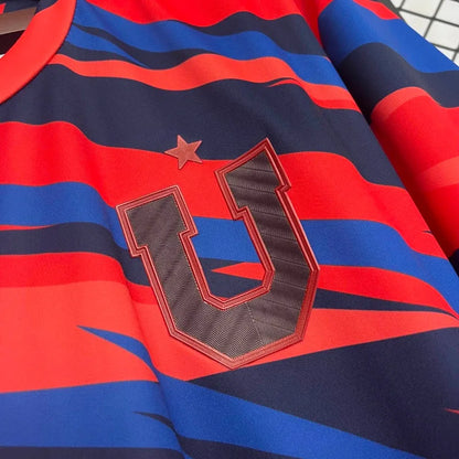 Camiseta Universidad de Chile Entrenamiento 2025/26 Versión Fan