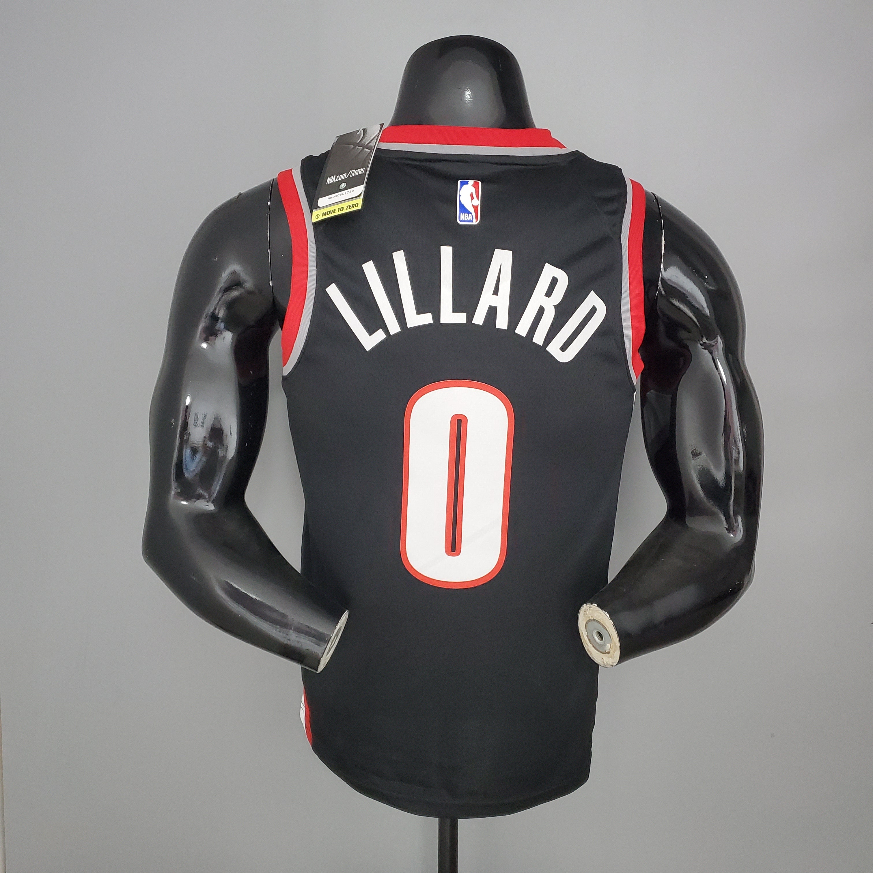 Portland Trail Blazers Camiseta Negra Clásica