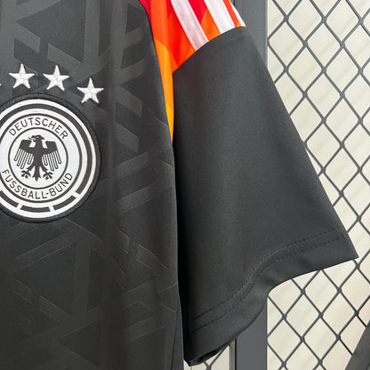 Camiseta Alemania Portero Negra 2024 Versión Fan