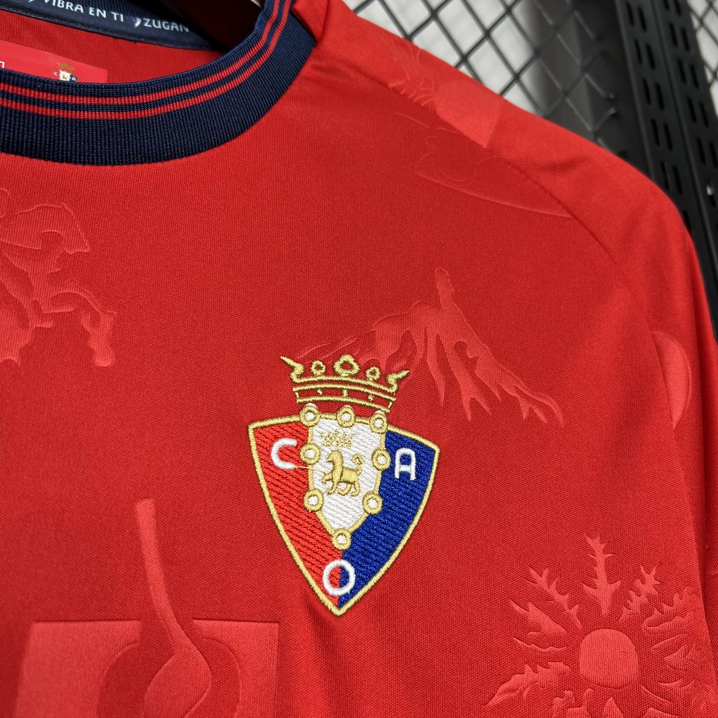 Camiseta Osasuna Local 2024/25 Versión Fan